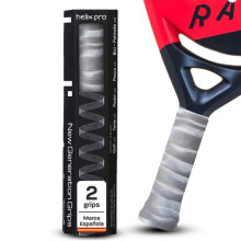 Padelgriff - HELIX PRO - Helix Pro - grau/weiß - Erwachsene - Optimale Handhabung