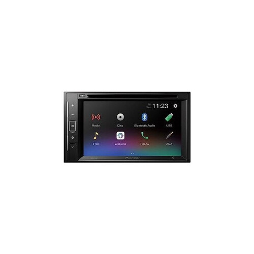 Autoradio 2-DIN - PIONEER - AVH-A240BT - Pantalla táctil de 6,2" - Bluetooth manos libres y streaming - Reproducción de CD/DVD 2