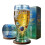 (Style Thirteen) Souvenir Colored Glass Beer Cup Creative Glass Bottle Barware 250ml Multi-Color 5