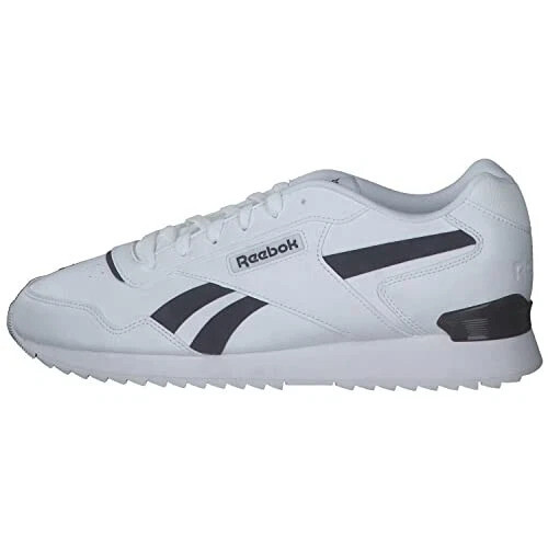 Reebok (UK 11) Reebok Glide Ripple Clip Trainers – White/Navy 2