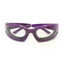 (adult, PURPLE) Protective Glasses for Cutting Onion, Cooking Eye Protector Tool, Barbecue Safety Goggles Kitchen Accessory
