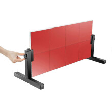 Table Tennis Rebound Board Ping-pong Practice Table Rebounder with 8 Rubber Blocks ZT