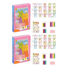 (2 Sets) Scratch Art Kit for Kids Girls and Boys