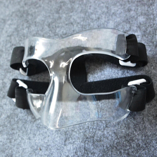 Sports Nose Protector Adjustable Transparent Protective Mask for Children 1