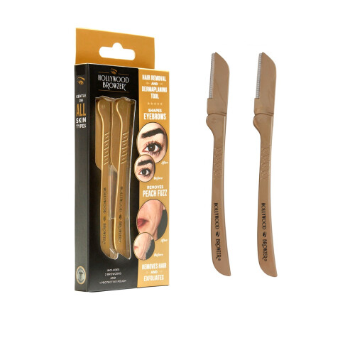 Hollywood Browzer Dermaplaner - Duo Browzer - Gold