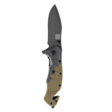 Commander Rescue 101 INC Knife  Black/Tan