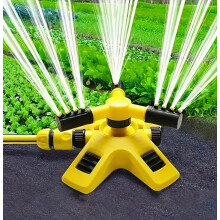 Arroseur rotatif à 360 avec bras réglables - Arrosage efficace de la pelouse et du jardin, grande