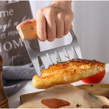 1PC Bear Claw Meat Grinder Tear Meat Tools Bear Claw BBQ Compatiblek To Tear Meat Food Compatiblek Points As Meat Barbecue Tools In The Kitchen Outdo