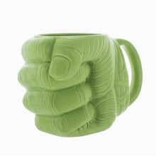 Mug à café en céramique 3D en forme de poing de Hulk (600 ml) - Décoration intérieure infiniment gé
