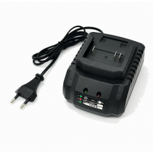 Caricabatterie compatibile con batterie al litio da 18 V e 21 V, adatto per trapani a batteria, smerigliatrici e utensili elettrici con spina europea