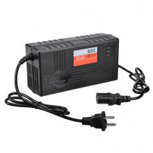 60V 20AH Motorcycle Battery Charger 6 LED Display Compatible Scooter Wheel Lead Acid Battery Electric Bicycle Accessories_Surprise Gift