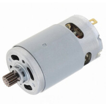 21v Rs550 Motor Brushed Motor 14 Teeth Suitable compatible with 4/6 Inch Cordless Mini Logging Saw C_Surprise Gift