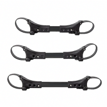 Lot de 3 connecteurs universels pour poussette double, avec sangles et crochets (bejoey) - Cadeau s