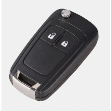 Funda plegable para llave remota Opel Hu100 de 2 botones_Regalo sorpr