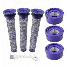 6 Pack Vacuum Filter Compatiblement Kit Compatible Dyson V7 V8 Animal_Surprise Gift