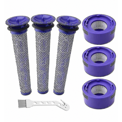 6 Pack Vacuum Filter Compatiblement Kit Compatible Dyson V7 V8 Animal_Surprise Gift
