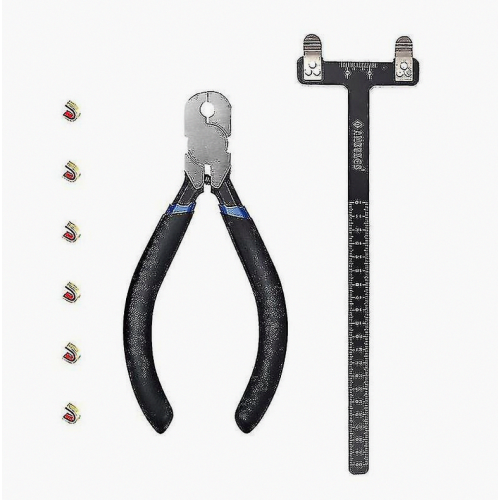 Archery Nocking Points Pliers And Bow Square Set Archery Tools Tuning Kit Nocking Pliers Bowstring Nock Points T Shape --subaoe_Surprise Gift