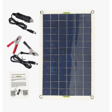 50w Solar Panel Usb Output Solar Cells Poly Solar-panel Compatible 12v/24v Battery Power Charger_Surprise Gift