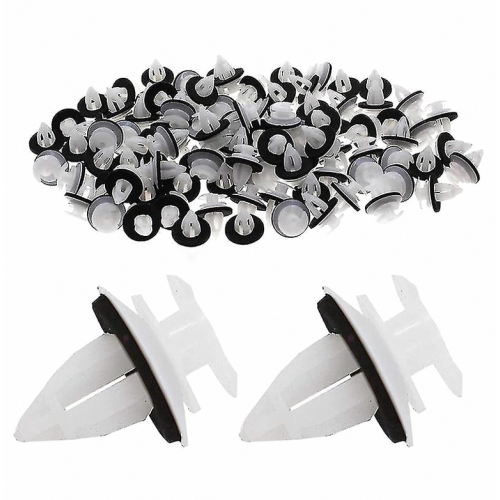 100pcs Plastic Rivets Clip Compatible With-bmw E46 E53 E90 E91 E70 Door Panelwanan_Surprise Gift