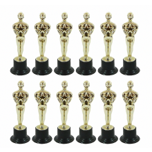 12 stuks Oscar-beeldjesvormen om de winnaars te belonen met prachtige trofeeën tijdens ceremonies_Verrassingscadeau