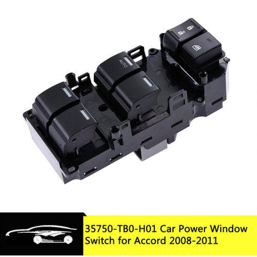 Botón interruptor de elevalunas eléctrico compatible con Honda Accord 1
