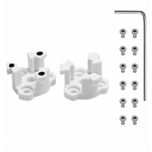 Kit d'installation d'adaptateur de plaque de montage d'hélice compatible avec DJI Phantom 4 Pro - C