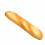 Fake Bread Artificial Bread Simulation Food Model Decoration Kitchen Prop (baguette)_Surprise Gift 1
