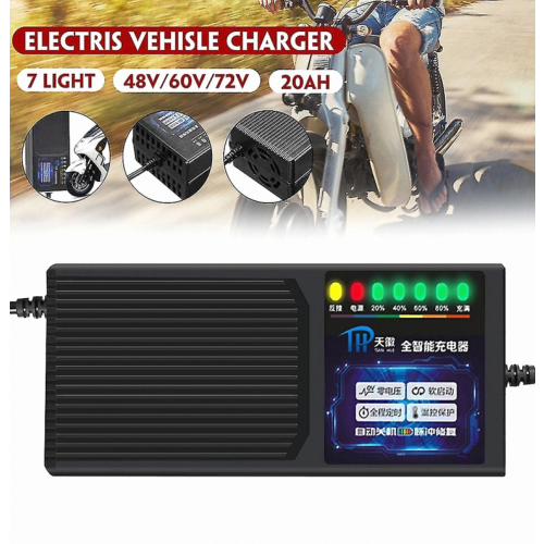 Φορτιστής ηλεκτρικού οχήματος 60v 20ah Προστασία 1