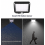 Solar Power Wall Light, Outdoor Motion Sensor Light 56 Leds Securtiy Night Light Separable Solar Panel Light_Surprise Gift 2