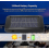 Solar Power Wall Light, Outdoor Motion Sensor Light 56 Leds Securtiy Night Light Separable Solar Panel Light_Surprise Gift 3