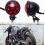 Κόκκινο 12v LED μαύρο πίσω φως φρένων συμβατό με 1