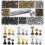 300 Pcs Leather Rivets Double Cap Rivets Kit With 3 Pc Fixing Tool Kit_Surprise Gift 1
