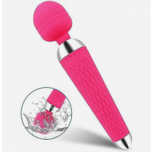 Draadloze massagestick, oplaadbare handmassagestick, geschikt voor vrouwen, persoonlijk massageapparaat voor lichaam, rug, nek en schouders - verrass