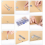 300 Pcs Leather Rivets Double Cap Rivets Kit With 3 Pc Fixing Tool Kit_Surprise Gift 3