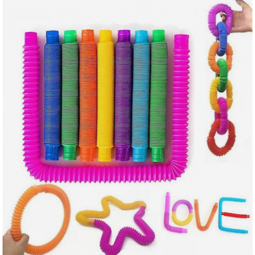 τεμάχια παιχνίδι πίπας Fidget Pop Tube Stretch, ε 1