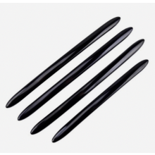 Lot de 4 poignées de porte noires compatibles BMW Série 5 F10 F18 F11 (2011-2017) - Cadeau surprise