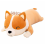 60cm χαριτωμένο σκυλί corgi γιγάντιο βελούδινο με 1