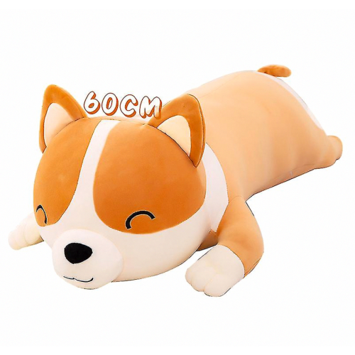 60cm χαριτωμένο σκυλί corgi γιγάντιο βελούδινο με