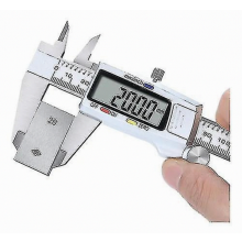 Pied à coulisse électronique numérique en acier inoxydable de haute précision, outil de mesure - Ca