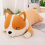 60cm χαριτωμένο σκυλί corgi γιγάντιο βελούδινο με 2