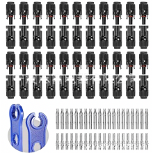 Mc4 Photovoltaic Plug And Socket - Without Wrench 44 Pairs-subaoe_Surprise Gift