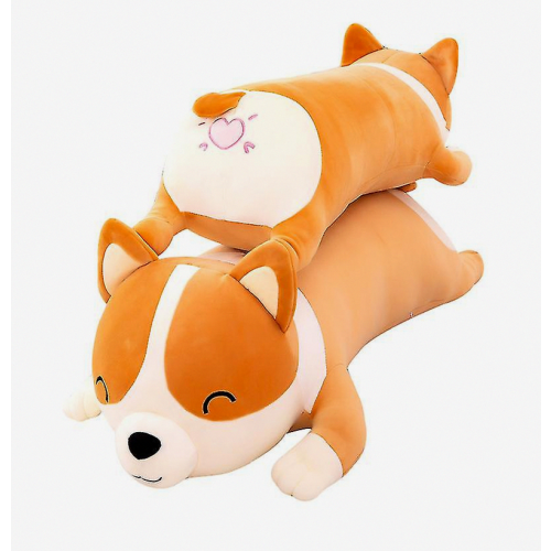 60cm χαριτωμένο σκυλί corgi γιγάντιο βελούδινο με 2