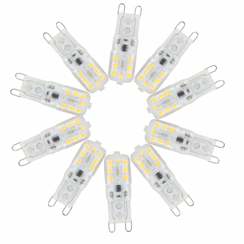 10 Λαμπτήρες LED G9 5w Συμβατοί με Λάμπες Φωτισμο 1