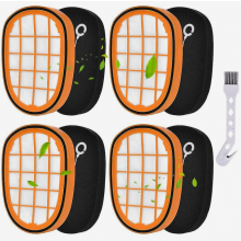 4 Pack Filters Compatible Philips Speedpro Max Aqua Handheld Fc6812 Fc6813-subaoe_Surprise Gift