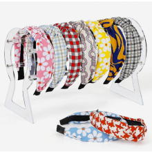 Présentoir acrylique pour bandeaux, bracelets et autres accessoires pour cheveux, bijoux et collier