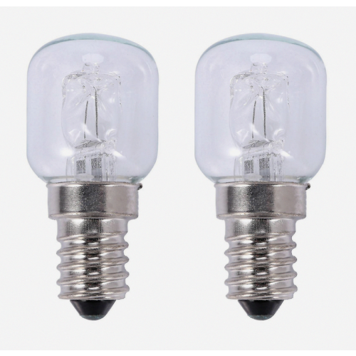 2x E14 High Temperature Bulb 500 Degrees 25w Halogen Bubble Oven Bulb-subaoe_Surprise Gift