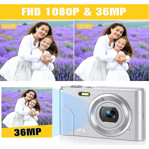 Ψηφιακή κάμερα 1080p 36,0 Megapixel με ψηφιακό ζο 2