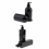 4 Pack Black 500ml Empty Plastic Pump Bottles, Refillable Bottles Compatible Lotions, Liquid, Shampoo_Surprise Gift 4