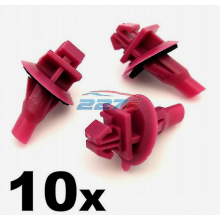 10 clip di fissaggio per modanature laterali esterne Toyota Land Cruiser Prado - 75881-60010___Regalo a sorpresa