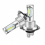 2x Προβολέας LED H7 6000k Super White 110w 8000lm 1